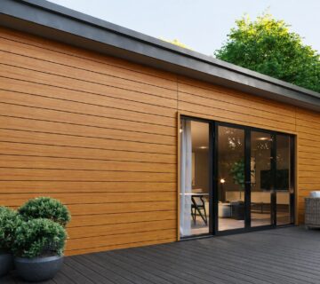 Composite timber cladding