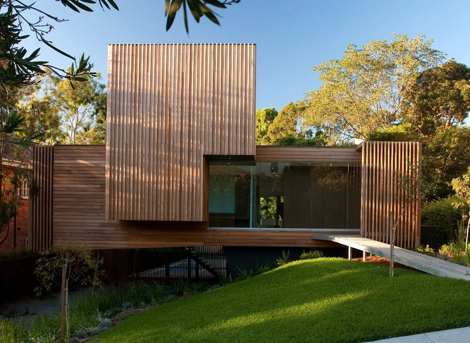 Composite cladding exterior