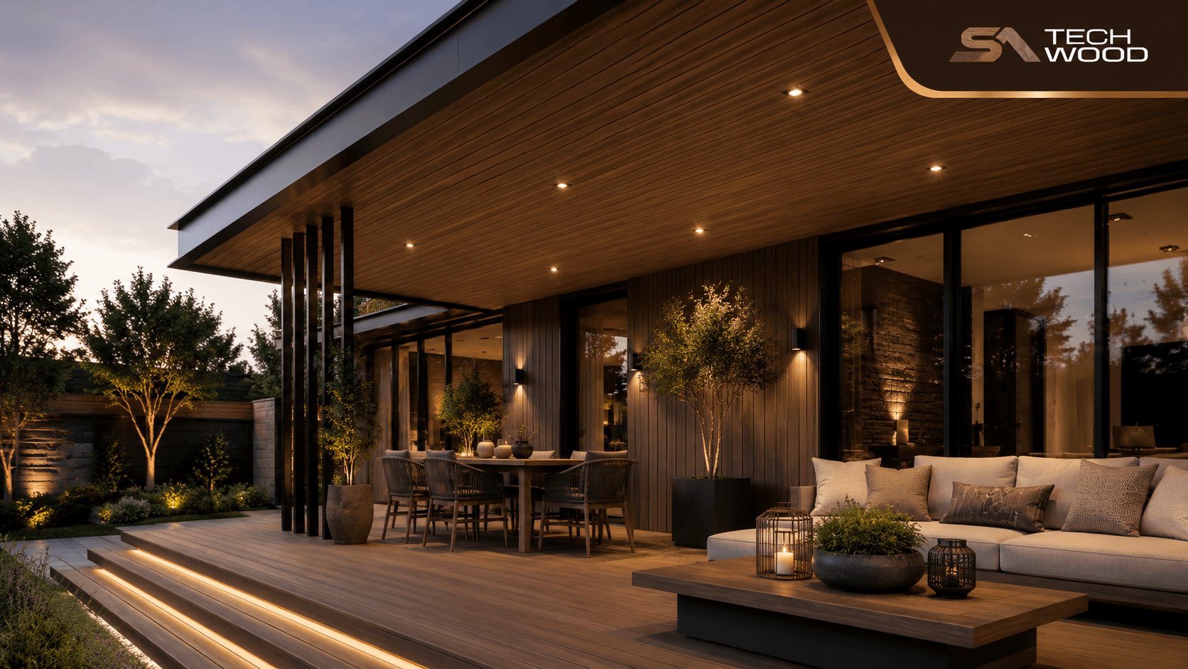 Composite ceiling cladding