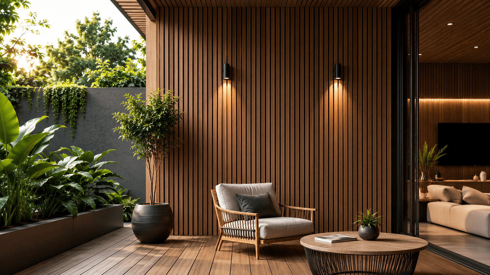 Composite timber cladding