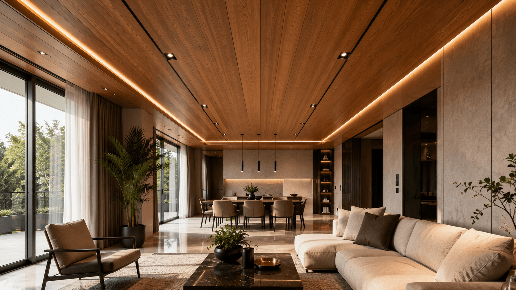 Composite Ceiling Cladding are A Smart Choice for Modern Interior Spaces