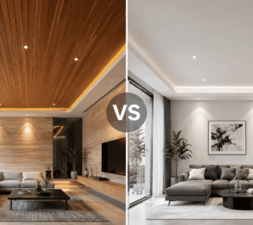 Wood Ceiling Cladding vs Traditional Ceiling Finishes Which Is Better 360x320