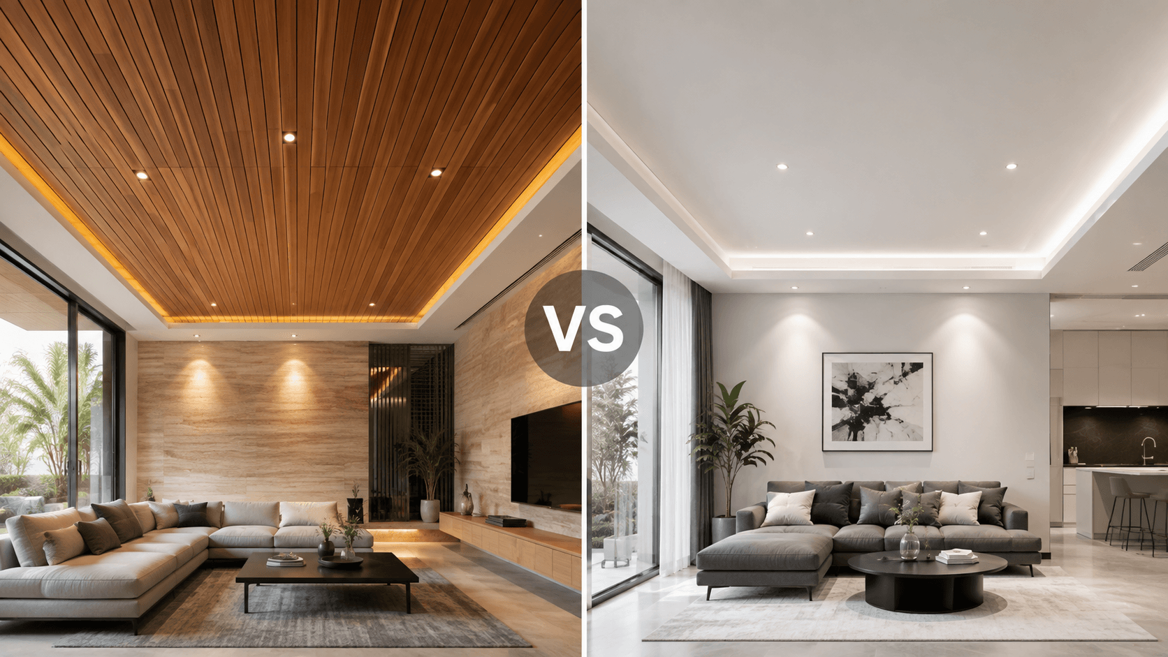 Wood Ceiling Cladding vs Traditional Ceiling Finishes Which Is Better